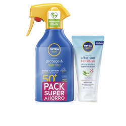 SUN PROTEGE&HIDRATA PISTOLA SPF50 270 ML PACK 2 pz by NIVEA for Unisex