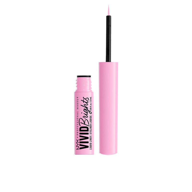 VIVID BRIGHT liquid liner 07 sneaky pink 2 ml by NYX PROFESSIONAL MAKE UP for Unisex