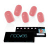 LAMINAS DE UNAS DE GEL dusty rose premium glam cat eye 20 u by NOOVES for Woman