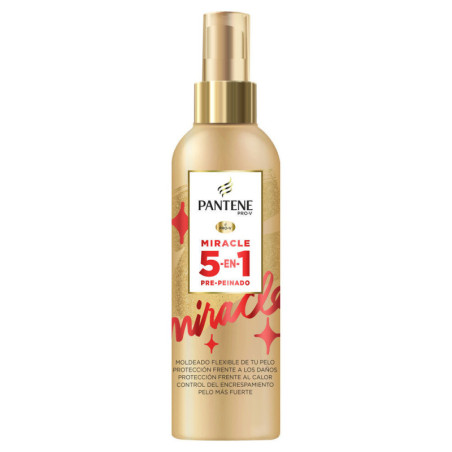 MIRACLE 5 EN 1 pre-peinado & protector calor spray 200 ml by PANTENE for Woman