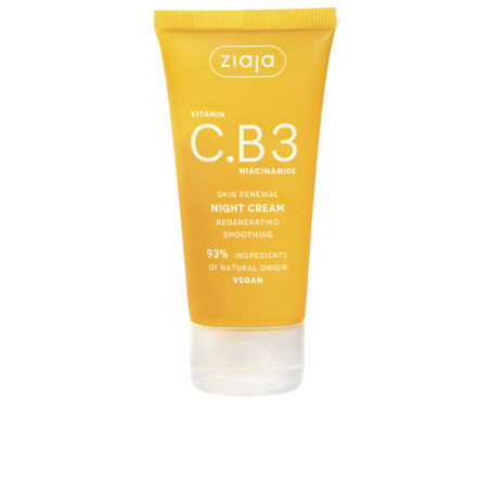 VITAMINA C.B3 NIACINAMIDA crema facial de noche regeneradora 50 ml by ZIAJA for Woman