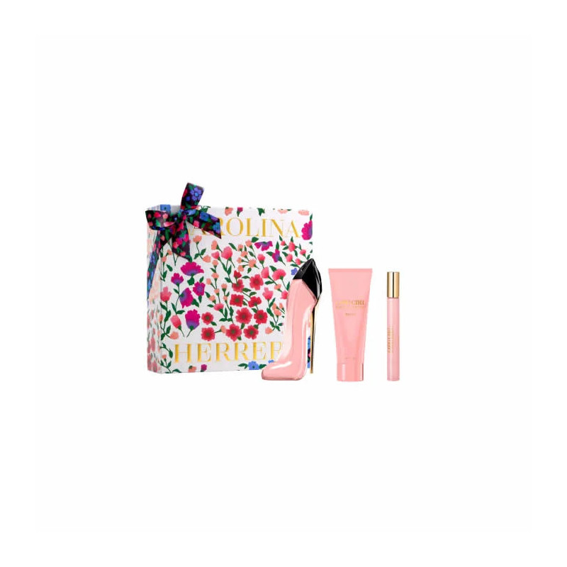 Carolina Herrera Good Girl Blush Eau De Parfum Spray 80ml Set 3 Pieces