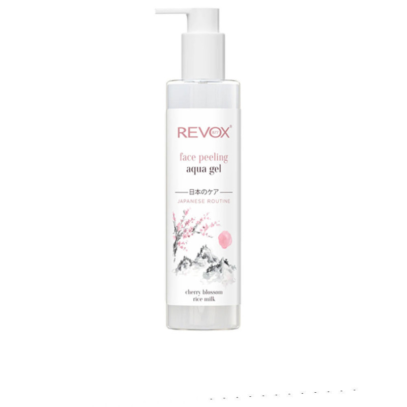 JAPANESE ROUTINE face peeling aqua gel 250 ml by REVOX B77 for Woman