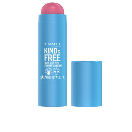 KIND FREE tinted multi stick 003 pink heat 5 gr by RIMMEL LONDON for Unisex