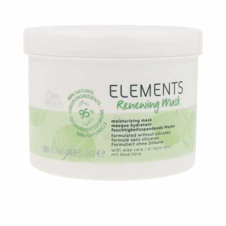 ELEMENTS Mascarilla Hidratante Renovadora Sin Siliconas Todo tipo de Cabellos 500 ml by WELLA PROFESSIONALS for Unisex