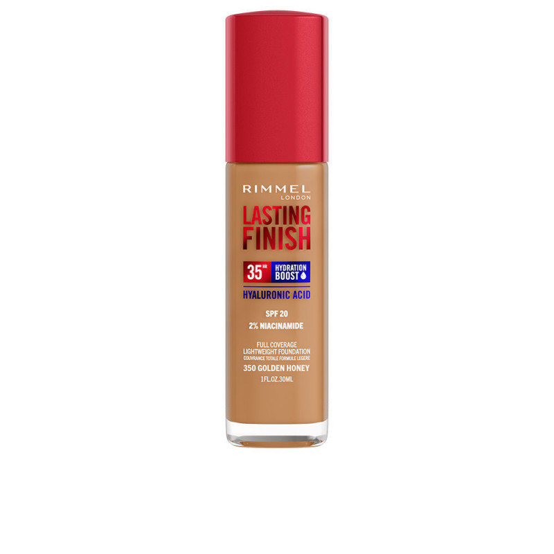 LASTING FINISH hydration boost SPF20 350 Golden Honey 30 ml by RIMMEL LONDON for Unisex