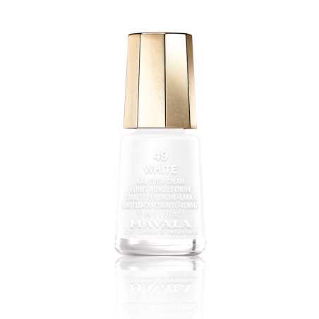 NAIL COLOR 49 white by MAVALA for Unisex