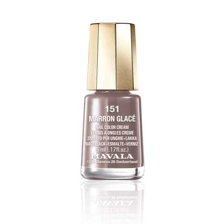 NAIL COLOR 151 marron glace by MAVALA for Unisex