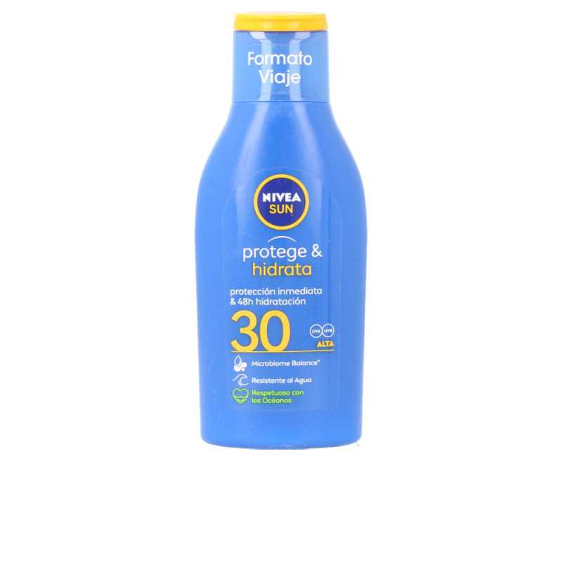 SUN PROTEGE&HIDRATA leche SPF30 100 ml by NIVEA for Unisex SUN PROTEGE&HIDRATA leche SPF30 100 ml by NIVEA for Unisex