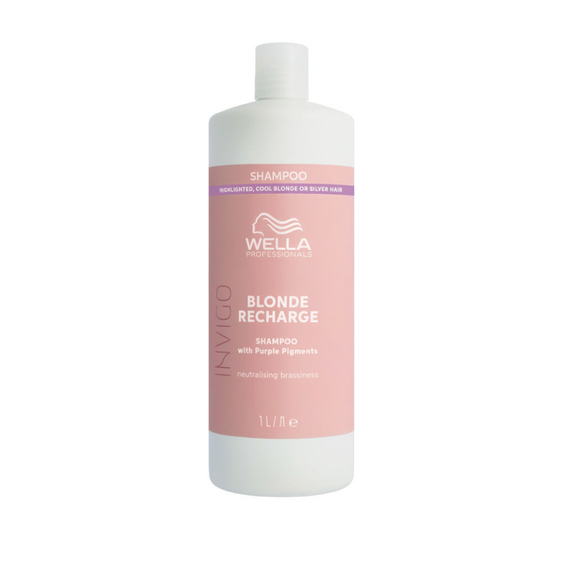 INVIGO BLONDE RECHARGE Champú Cabellos rubios 1000 ml by WELLA PROFESSIONALS for Unisex