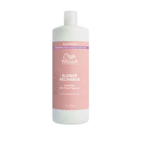 INVIGO BLONDE RECHARGE Champú Cabellos rubios 1000 ml by WELLA PROFESSIONALS for Unisex