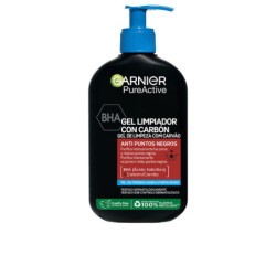 PURE ACTIVE gel limpiador con carbón 250 ml by GARNIER for Unisex