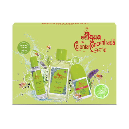 AGUA DE COLONIA CONCENTRADA EAU FRAICHE LOTE 3 pz by ALVAREZ GOMEZ for Unisex