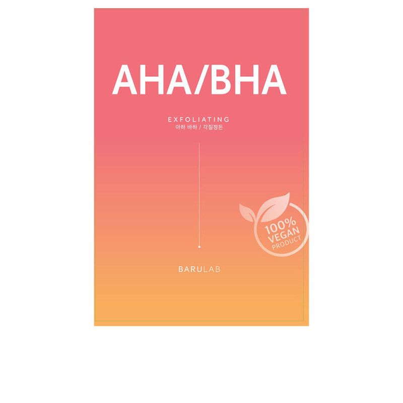 THE CLEAN vegan mask exfoliating AHA/BHA 23 gr by BARULAB for Woman