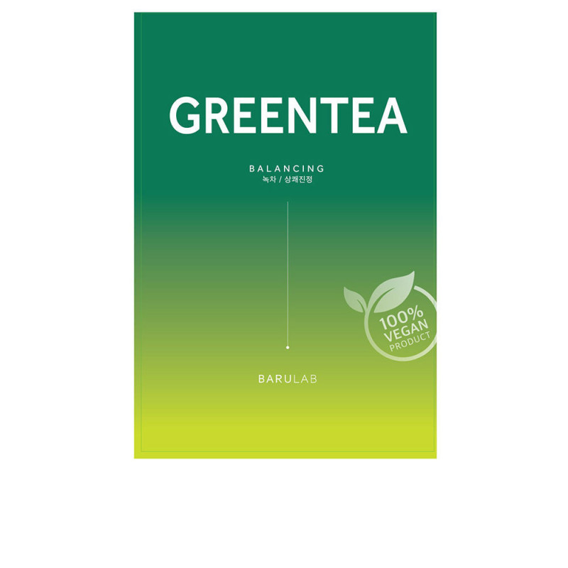 THE CLEAN vegan mask balancing green tea 23 gr by BARULAB for Woman