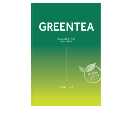 THE CLEAN vegan mask balancing green tea 23 gr by BARULAB for Woman