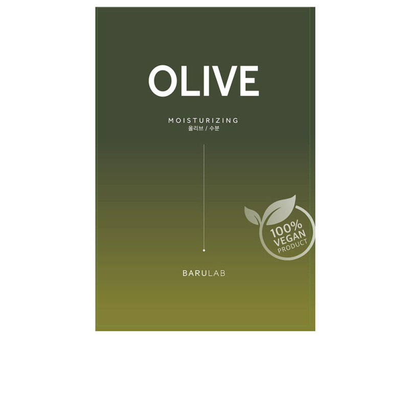 THE CLEAN vegan mask moisturizing olive 23 gr by BARULAB for Woman