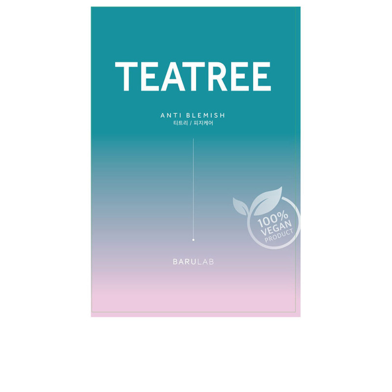 THE CLEAN vegan mask anti blemish tea tree 23 gr by BARULAB for Woman