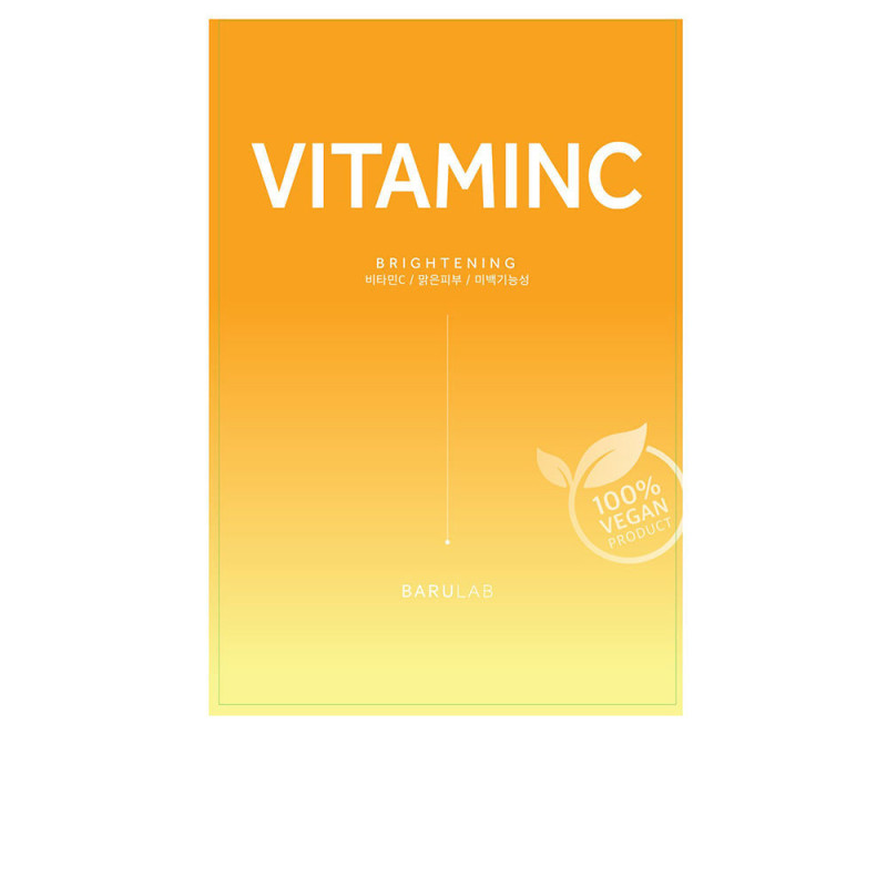 THE CLEAN vegan mask brightening vitamina C 23 gr by BARULAB for Woman