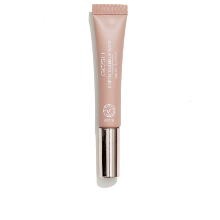 SOFT N TINTED lip balm 002 nougat 8 ml by GOSH for Unisex