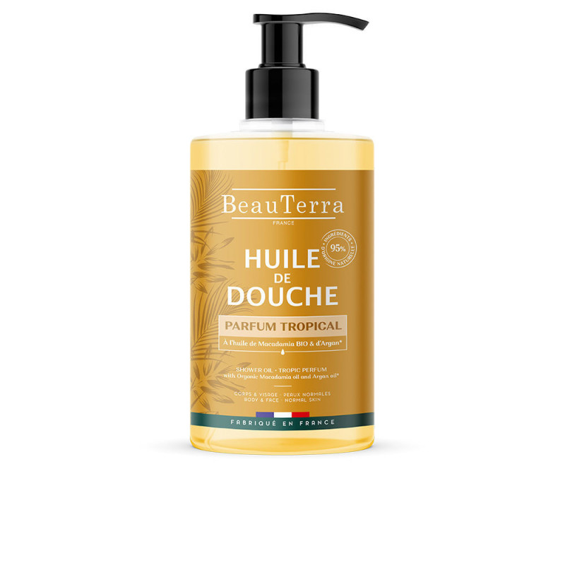 HUILE DE DOUCHE tropical 750 ml by BEAUTERRA for Unisex