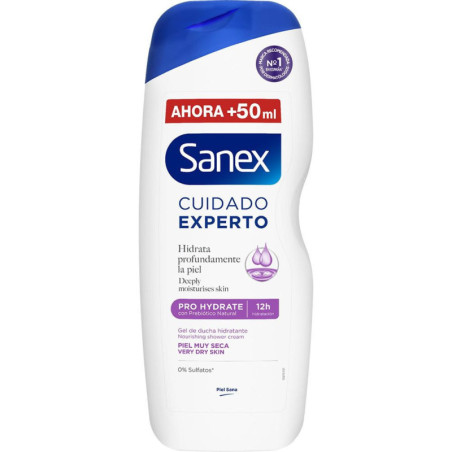 PRO HYDRATE gel ducha piel muy seca 600 ml by SANEX for Unisex