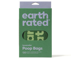 BOLSAS ASAS mascota lavanda 120 u by EARTH RATED for Unisex