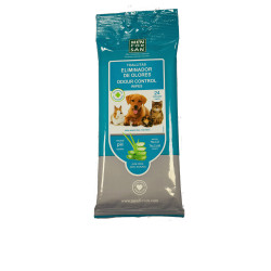 TOALLITAS MASCOTA eliminador de olores talco 24 u by MEN FOR SAN for Unisex