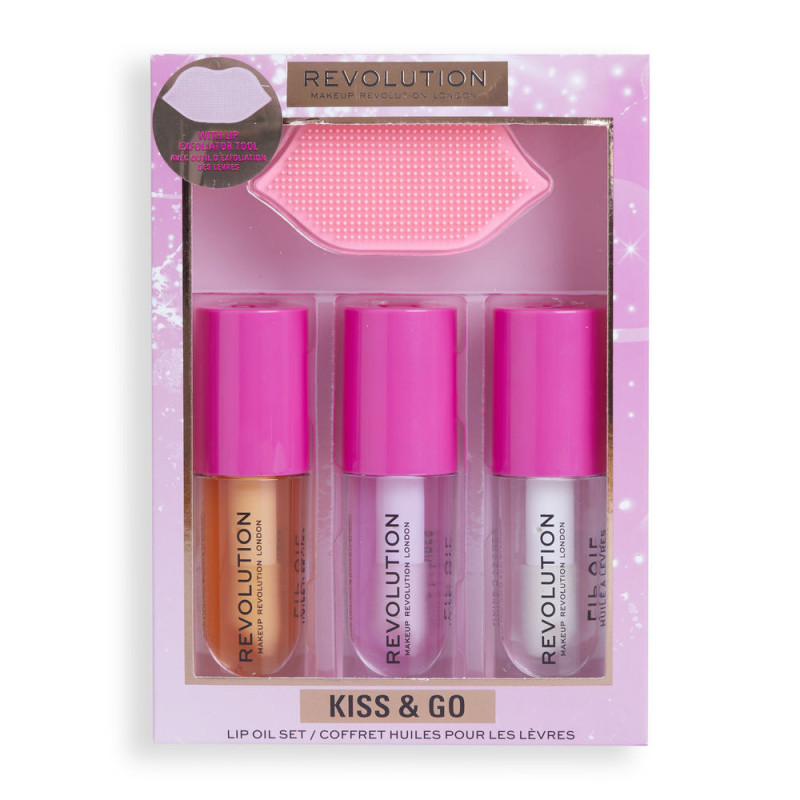KISS & GO LOTE 4 pz by REVOLUTION MAKE UP for Unisex