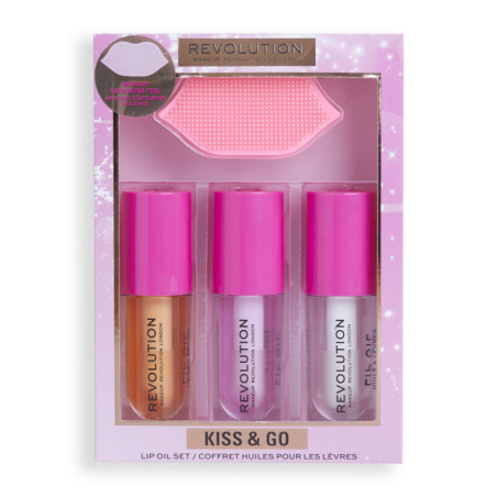 KISS & GO LOTE 4 pz by REVOLUTION MAKE UP for Unisex
