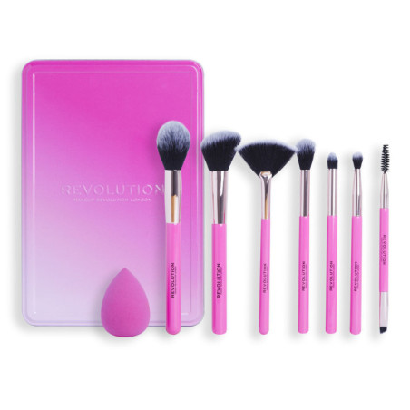 THE BRUSH EDIT GIFT LOTE 8 pz by REVOLUTION MAKE UP for Unisex