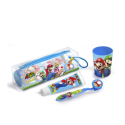 SUPER MARIO CUIDADO DENTAL LOTE 4 pz by CARTOON for Unisex