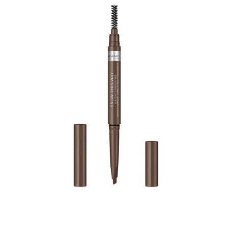 BROW THIS WAY lapiz de cejas 02 medium brown 025 gr by RIMMEL LONDON for Unisex