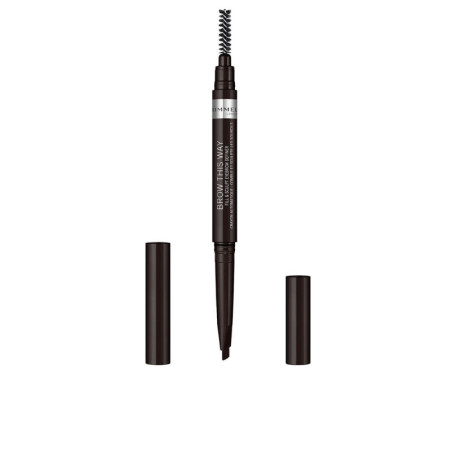 BROW THIS WAY lapiz de cejas 04 soft black 025 gr by RIMMEL LONDON for Unisex