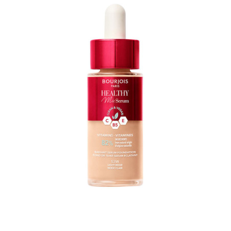 HEALTHY MIX serum foundation base de maquillaje 53W light beige 30 ml by BOURJOIS for Unisex
