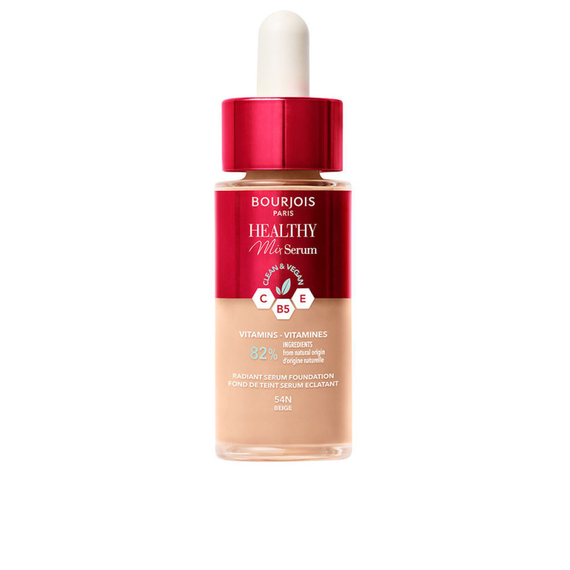 HEALTHY MIX serum foundation base de maquillaje 54N beige 30 ml by BOURJOIS for Unisex