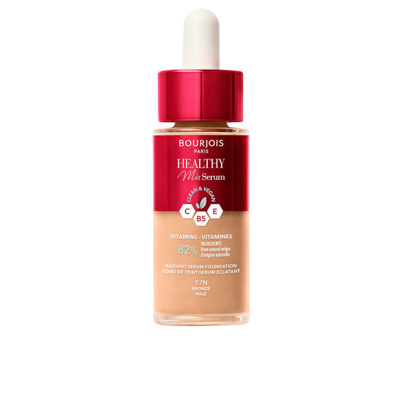 HEALTHY MIX serum foundation base de maquillaje 57N bronze 30 ml by BOURJOIS for Unisex