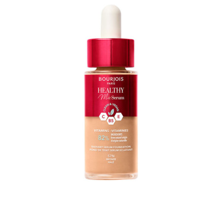 HEALTHY MIX serum foundation base de maquillaje 57N bronze 30 ml by BOURJOIS for Unisex