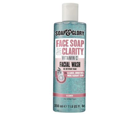 FACE AND CLARITY vitamina C jabón facial 350 ml by SOAP & GLORY for Woman
