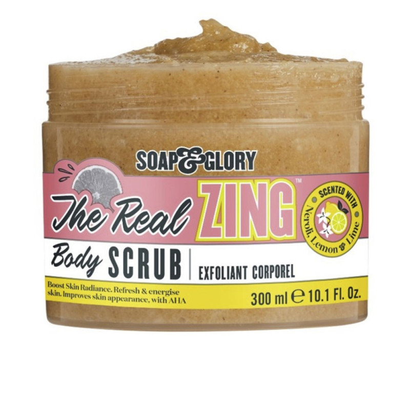 THE REAL ZING exfoliante corporal 300 ml by SOAP & GLORY for Woman