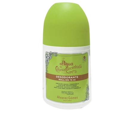 AGUA DE COLONIA CONCENTRADA desodorante roll on fresco 75 ml by ALVAREZ GOMEZ for Unisex