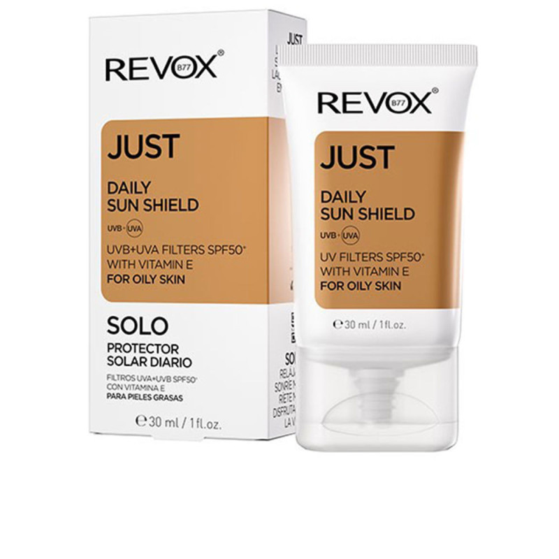 JUST protector solar diario pieles grasas 30 ml by REVOX B77 for Woman