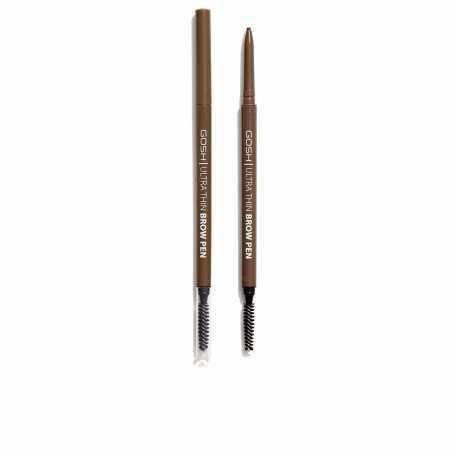 ULTRA THIN brow pen grey brown by GOSH for Unisex