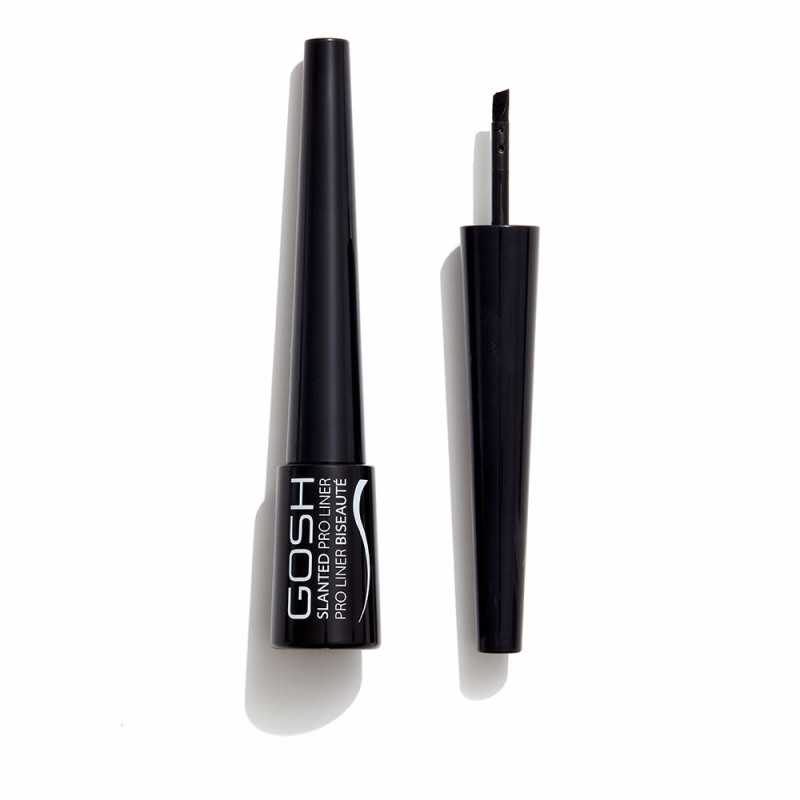 SLANTED pro liner eyeliner 001 intense black by GOSH for Unisex SLANTED pro liner eyeliner 001 intense black by GOSH for Unisex