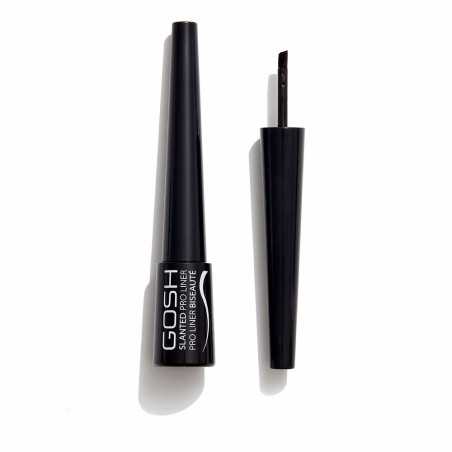 SLANTED pro liner eyeliner 001 intense black by GOSH for Unisex
