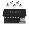 LAMINAS DE UNAS DE GEL flowing stream premium glam Art Design 20 u by NOOVES for Woman