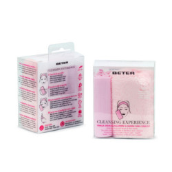 CLEANSING EXPERIENCE toalla desmaquilladora + banda cabello 2 u by BETER for Woman