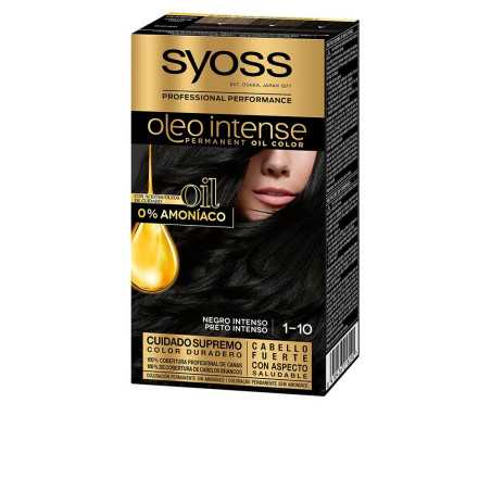 OLEO INTENSE tinte sin amoniaco 110 negro intenso 5 pz by SYOSS for Woman