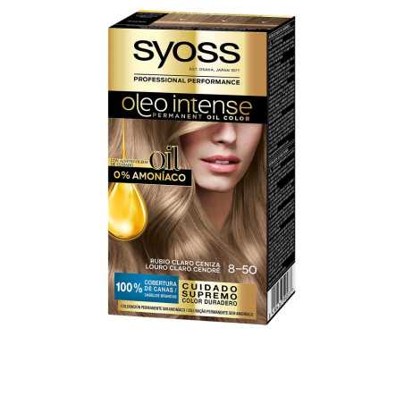 OLEO INTENSE tinte sin amoniaco 850 rubio ceniza 5 pz by SYOSS for Woman