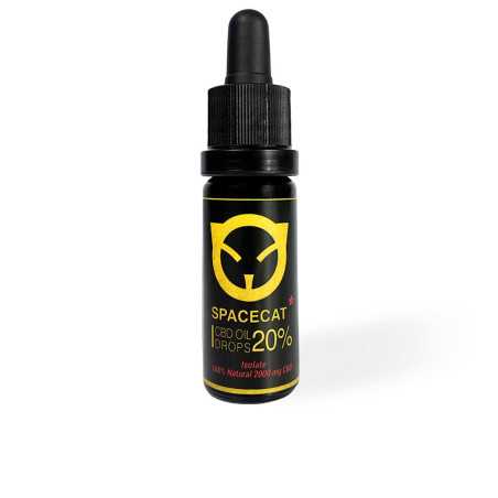 ACEITE DE CBD 20% (2000mg) espectro completo rico en cannabidiol 10 ml by SPACECAT for Unisex